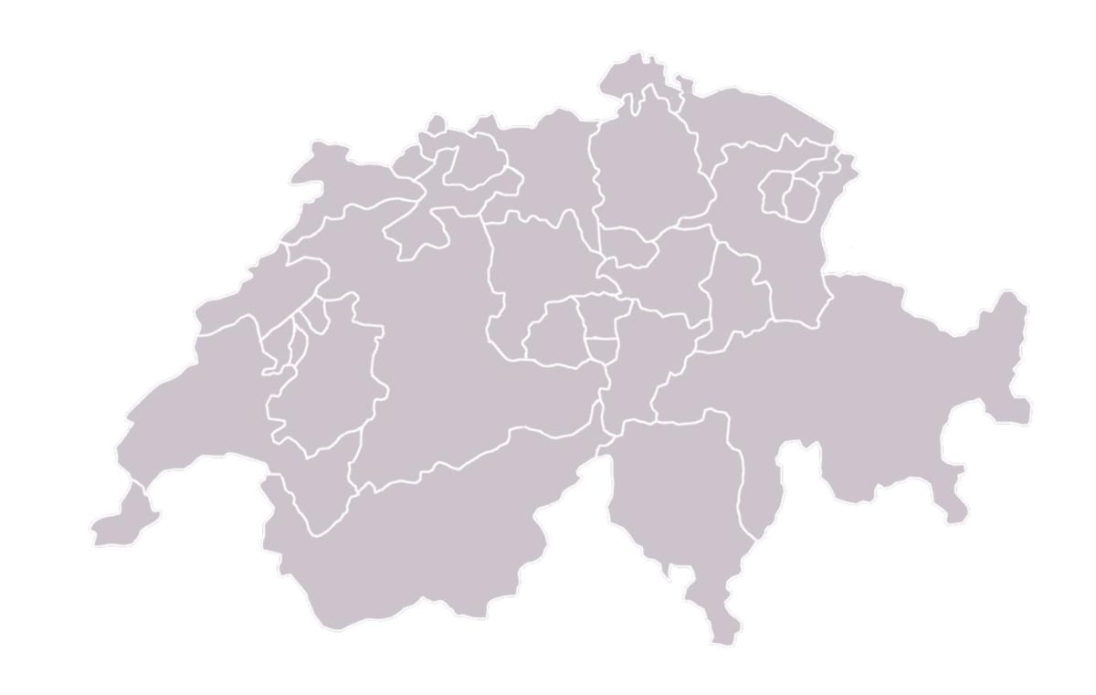 რუკა blank რუკა შვეიცარია