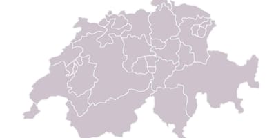 რუკა blank რუკა შვეიცარია